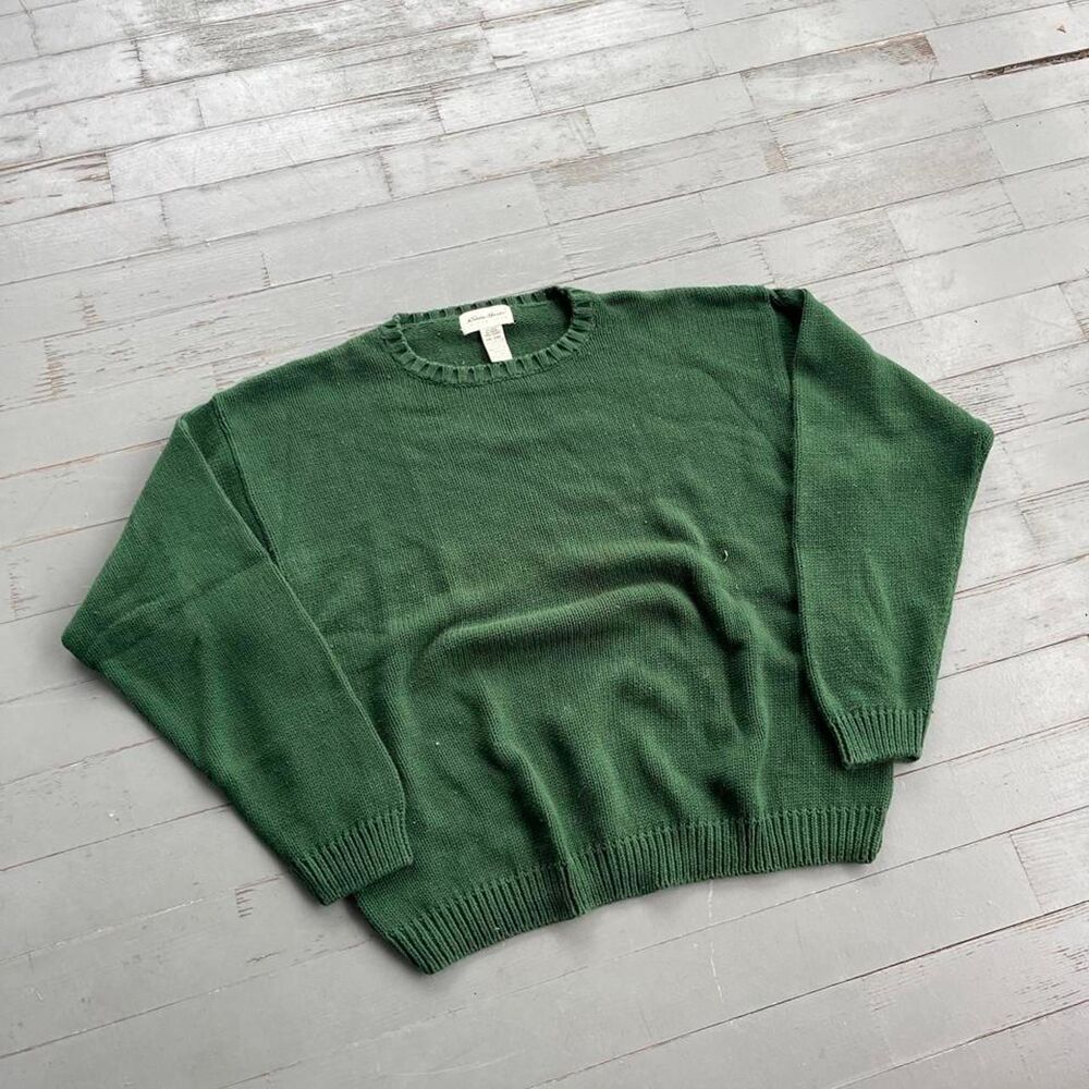 Vintage Eddie Bauer Old Money Y2K Heavyweight Sweater